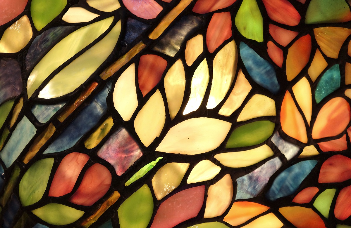 colorful stained glass design