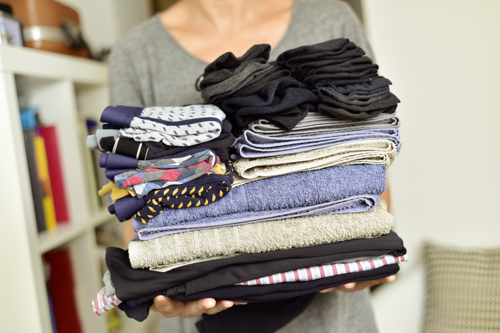 Decluttering clothes