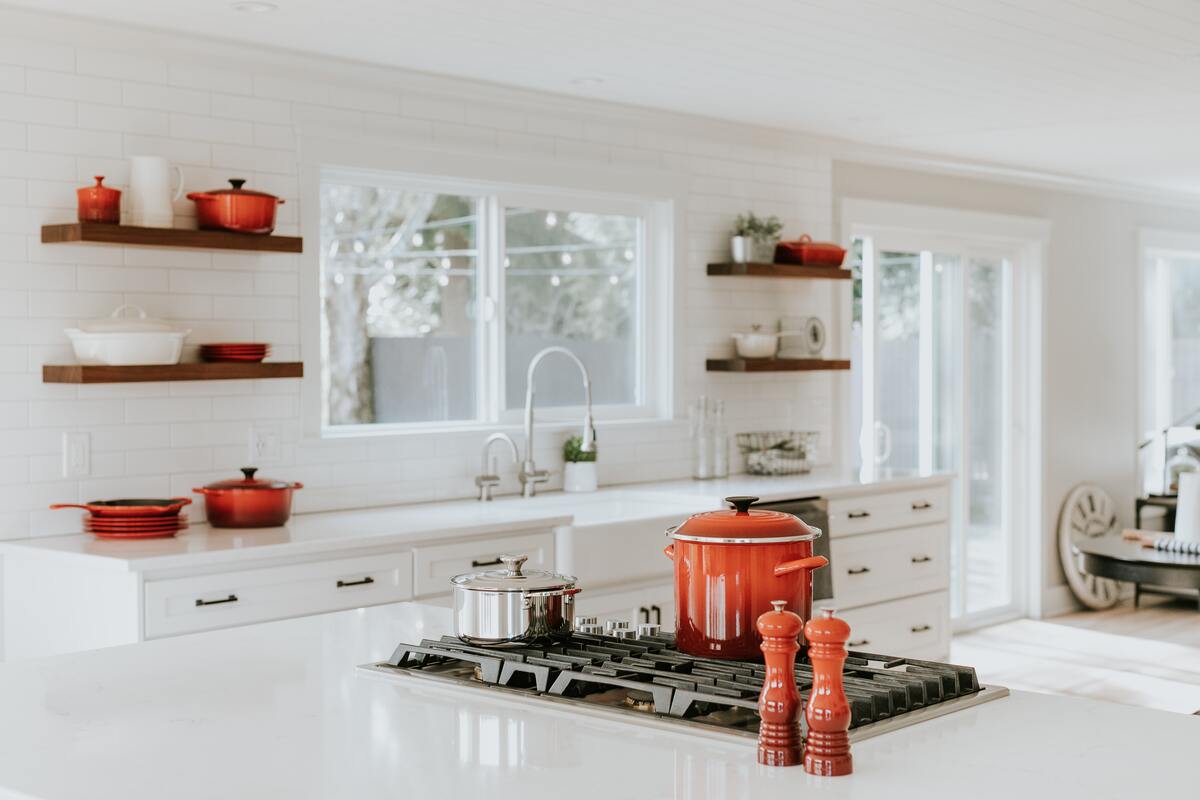 clean kitchen